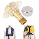 Life jacket valve core 1PCS Metal Plastic Lightweight Inflatable life Jacket