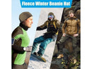 New Unisex Windproof Polar Fleece Warm Beanie Hat Cap Male Winter Ski Cycling