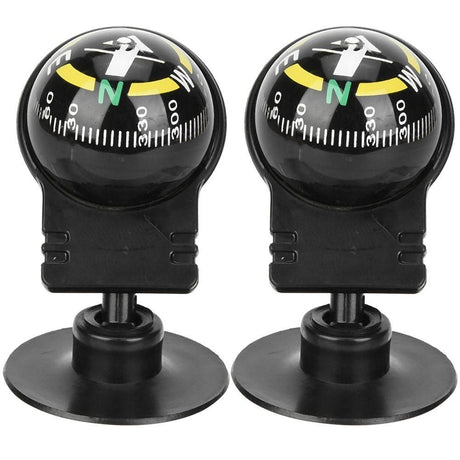 Outdoor compass car compass compass ball navigation tools 2PCS LC282 ABS
