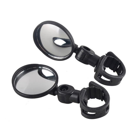 Universal Handlebar Adjustable Bicycle Rearview Wide-Angle Convex Mirror Cycling