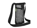 Water Bottle Mesh Carrier Bag Water Bottle Holder with Shoulder Strap Black
