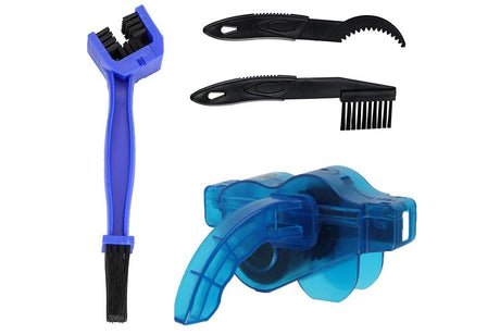 Bicycle Chain Cleaning Kit 360 Degree Rotating Brush Gear Scrubber Tool