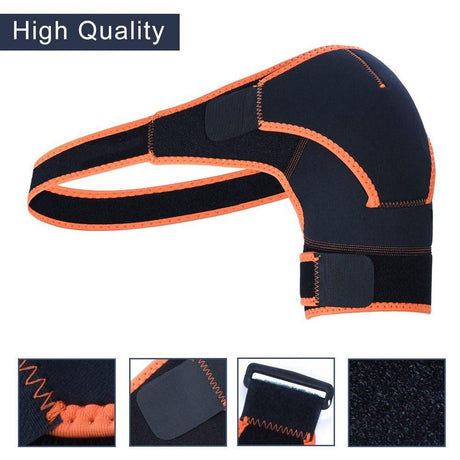 Adjustable Shoulder Support Brace Strap Joint Sport Gym Compression Bandage Wrap