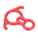 Climbing 8 ring climbing 50kn descender figure 8 rope descender climbing