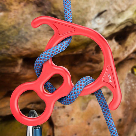 Climbing 8 ring climbing 50kn descender figure 8 rope descender climbing