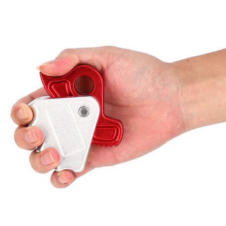Outdoor Safety Mountaineering Rock Climbing Rope Grab Riser Clamp Ascender