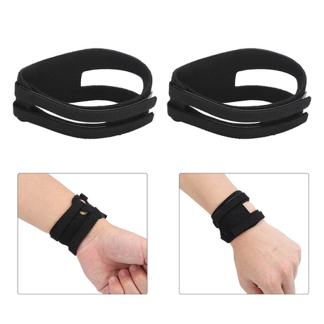 Sports U-shaped Wrist Brace Adjustable Support Wrap Protective Wristband