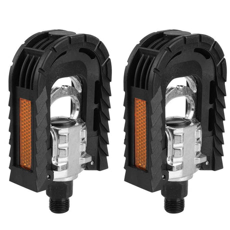 1 Pair Aluminum Alloy Folding Bike Bicycle Pedals Outdoor Cycling Accessory