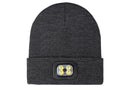 LED Beanie Hat USB Rechargeable LED Light Hat Winter Warm Knitted Hat Camping Workwear Hat with LED Light