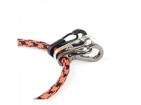 10Pcs Equipment Survival EDC Paracord Carabiner Snap Mini SF Spring Clip