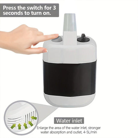 Portable Camping Mobile Shower USB Rechargeable Electric Shower Pump Outdoor