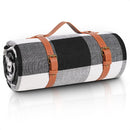 Outdoor Picnic Blanket Waterproof Mat Extra Wide Camping Tent Ground Sheet for Hiking and Outdoor Activities - Blue S