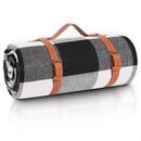 Outdoor Picnic Blanket Waterproof Mat Extra Wide Camping Tent Ground Sheet for Hiking and Outdoor Activities - Sky Blue S