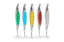 Fishing Lure Metal Slugs Slice Spoon Spinner Baits Tackle Mackerel Tailor Lures