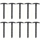 Outdoor Camping Screw Stakes For Camping Hiking Tent 10pcs - 10 Pcs Blacks