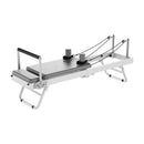 Eeeza Foldable Pilates Reformer, Silent Resistance with Adjustable Steel Frame
