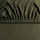 Hotel Quality Fitted sheets - 2 Piece Fitted sheets  -Breathable Bedding - Wrinkle, Fade, Stain Resistant- 26inch/40cm Deep Pocket Fitted Bed Sheet-Wrinkle and Fade Resistant,(Olive green,Double)