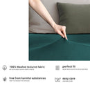Hotel Quality Fitted sheets - 2 Piece Fitted sheets  -Breathable Bedding - Wrinkle, Fade, Stain Resistant- 26inch/40cm Deep Pocket Fitted Bed Sheet-Wrinkle and Fade Resistant,(Biscay blue,Double)