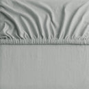 Hotel Quality Fitted sheets - 2 Piece Fitted sheets  -Breathable Bedding - Wrinkle, Fade, Stain Resistant- 26inch/40cm Deep Pocket Fitted Bed Sheet-Wrinkle and Fade Resistant,(Silver-gray,Single)