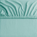 Hotel Quality Fitted sheets - 2 Piece Fitted sheets  -Breathable Bedding - Wrinkle, Fade, Stain Resistant- 26inch/40cm Deep Pocket Fitted Bed Sheet-Wrinkle and Fade Resistant,(Ice blue,Super King)
