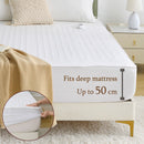 Heated Mattress Pad - Bedding Electric Blanket with 9 Heat Setting & 9-Hour Auto Off, Heated Mattress Pad-Machine Washable Fully Fitted Heating Pad with Overheat Protection , 800GSM Non Woven Fabric-fitted sheet cover(Super King)