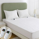 Electric Heated Mattress Pad Blanket with Dual Control & 9-Hour Auto Off & 9 Heat Settings, Preheat Functions, Overheat Protection, Machine Washable Fully Fitted Electric Sheet(King)