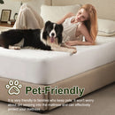 100% Waterproof Super King Mattress Protector, Breathable Mattress Cover Super King Size Bed, 3D Air Fabric Cooling Bed Pad Cover, Deep Pocket 40cm