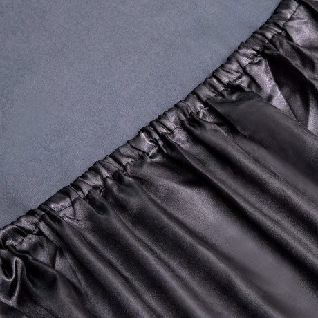 Art Silk Satin Sheet Set Hotel 4 Pieces Fitted/Flat Sheet Bedding Set-Luxury Soft Silky Sheets for Hair and Skin, Similar to Silk Bed Sheets Set 4 Pieces(Super King,Black)