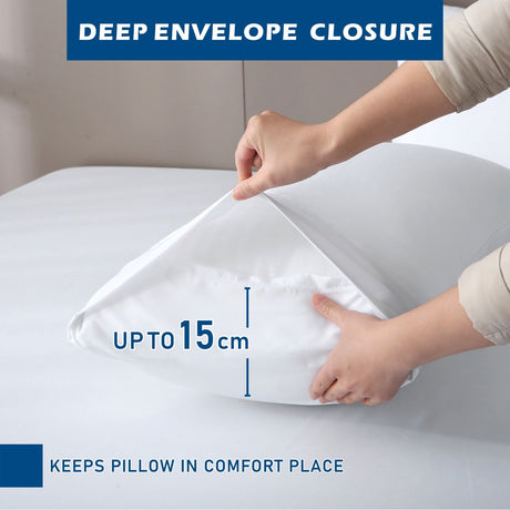 4 Piece Hotel Bamboo Cooling Sheet Set -Ultra Soft 2000TC Breathable Bed Sheets Set with 37 Centimetre Deep Pocket-Cooling Sheets for Hot Sleepers(White,Double)