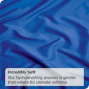 Elegant Comfort Premium Hotel Quality 1-Piece King Single Flat Sheet, Luxury and Softest 2000 Thread Count Bedding Flat Sheet(King Single,Royal blue)