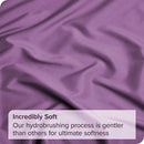 Elegant Comfort Premium Hotel Quality 1-Piece Queen Flat Sheet, Luxury and Softest 2000 Thread Count Bedding Flat Sheet(Queen,Purple)