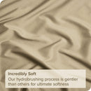 4 Piece Bed Sheet Set- Bedding Sheets & Pillowcases -Breathable Bedding - Wrinkle, Fade, Stain Resistant-Deep Pocket Flat Fitted Bed Sheet Set(Cream White,Super King)