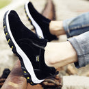New Code Men Hiking Shoes Rubber Sole Low Top Yellow 40