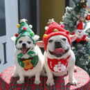 Weiwang Cartoon Pet Hat Christmas Deer Antlers White hat antlers S (good for 1.00 kg-4.00 kg pets)