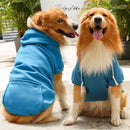 Shining Pet Sweatshirt Polyester Zipper Pocket 265 Love Black Sweater 5XL (bust 92CM about 25.00 kg-40.00 kg pets)