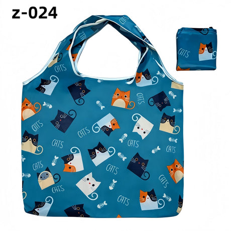 Foldable Polyester Shopping Bag Large Capacity Z-024