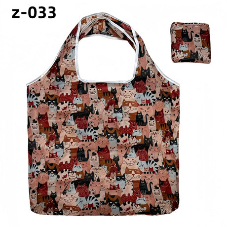 Foldable Polyester Shopping Bag Large Capacity Z-033