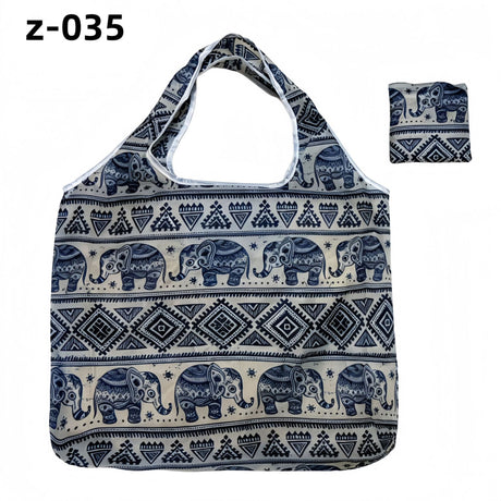 Foldable Polyester Shopping Bag Large Capacity Z-035