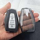 Geely Xingrui L Key Cover TPU 2021-2026 Transparent Type a - transparent black [single key cover]