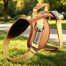 Synergy Plaid Dog Harness Vest Polyester XL19 Brown m