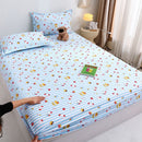 Yuan sheng Home Textiles Pure Cotton Cartoon Dog Sheet Cartoon white bear 90cm/200cm thin mattress model