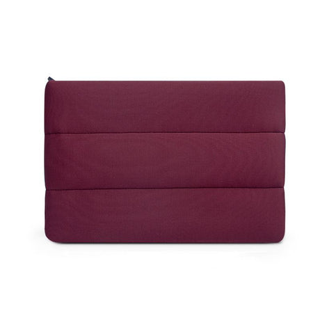 Great Neoprene Cube Makeup Bag Travel Storage Wine red
