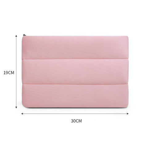 Great Neoprene Cube Makeup Bag Travel Storage Peach pink