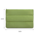 Great Neoprene Cube Makeup Bag Travel Storage Grass green