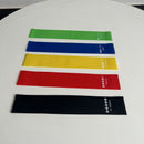 Yoga Cat TPE Resistance Bands Set 5 Colors Tension ring red 600*50*0.9-30 lbs