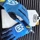 LOHAS FOX Motorcycle Gloves Touchscreen Knitting Long New black fluorescent