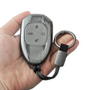 Trumpchi Car Key Cover Tpu Case Gs3 Emkoo M8 E9 Type d-transparent black [single key cover]
