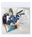 LOHAS FOX Cycling Gloves Nylon Wear Resistant Long. White M