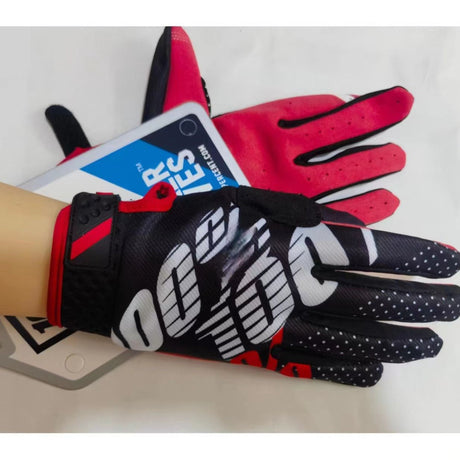 LOHAS FOX Cycling Gloves Nylon Wear Resistant Long. White XL