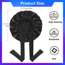 Silk Bonnet for Sleeping and Hooded Hair Dryer Attachment Set, Elastic Tie Band Sleep Bonnet for Women Curly Hair, Fast Drying Hair Dryer Diffuser Cap for Hair Care, Styling